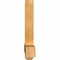 Ekena Millwork Eugene Rough Sawn Timber Gable Bracket, Western Red Cedar, 60"W x 25"H x 4"D x 4"F, 10/12 Pitch GBW060X25X0404EUG00RWR - alternate 4